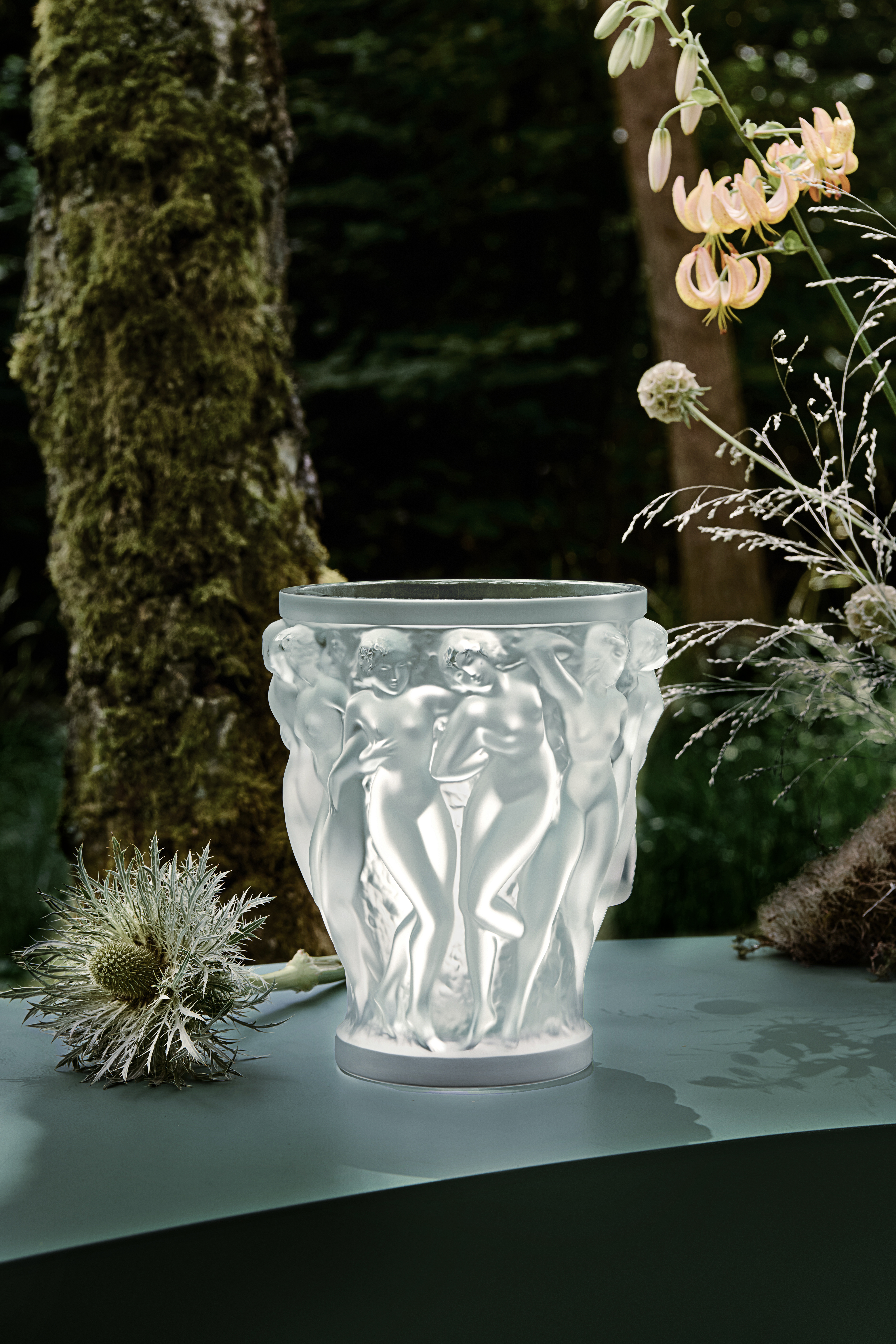 Capturing Winter's Spirit: The Art of Lalique's Crystal Pieces